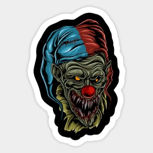 dead clown Sticker